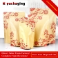 5 pcs Wholesale Printed Paper Bags Stand up Resealable Brown Kraft Pouch for Food or Tea